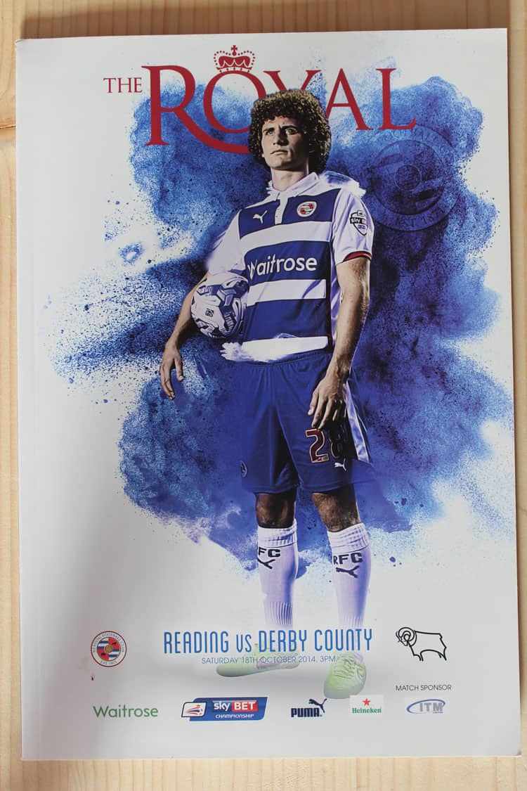 Reading FC v Derby County FC